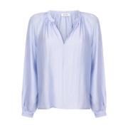 Shine Vis Blouse Alanza Stijl Aaiko , Blue , Dames