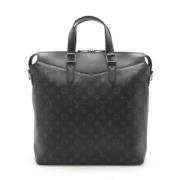 Pre-owned Canvas totes Louis Vuitton Vintage , Black , Heren