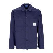 Navy Overhemd Lange Mouwen Heren Usual , Blue , Heren