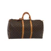 Pre-owned Canvas louis-vuitton-bags Louis Vuitton Vintage , Brown , Da...