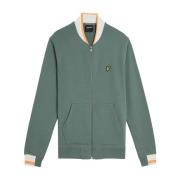 Mid Layers Half Tipped Jersey Bomber Lyle & Scott , Green , Heren