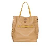 Elegante Beige Handtas Zanellato , Beige , Dames