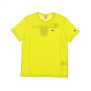 t-shirt Champion , Yellow , Heren