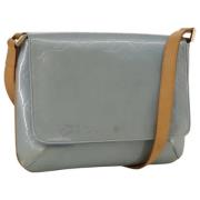 Pre-owned Leather louis-vuitton-bags Louis Vuitton Vintage , Gray , Da...