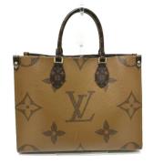 Pre-owned Canvas louis-vuitton-bags Louis Vuitton Vintage , Brown , Da...