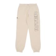 Fleece Tracksuit Sweatpants Room Iuter , Beige , Heren