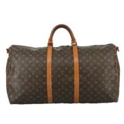 Pre-owned Canvas louis-vuitton-bags Louis Vuitton Vintage , Brown , Da...