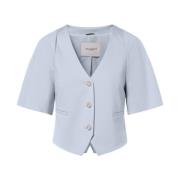 Babs Blazer Beaumont , Blue , Dames