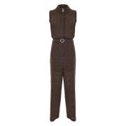 Stijlvolle Jumpsuits voor Vrouwen Kocca , Brown , Dames