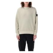 Oversized Crewneck Sweatshirt Stone Island , Beige , Heren