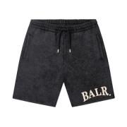 Korte Stijlvolle Zwarte Shorts Balr. , Black , Heren