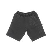 Nepal Pigment Sweatshort Iuter , Black , Heren