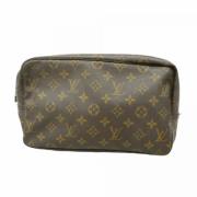 Pre-owned Canvas clutches Louis Vuitton Vintage , Brown , Dames