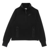 Tech Fleece Coltrui Sweatshirt Zwart Nike , Black , Dames