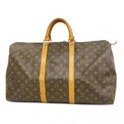 Pre-owned Canvas travel-bags Louis Vuitton Vintage , Brown , Dames