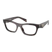 Modebril in Blauwe Tint Prada , Brown , Dames