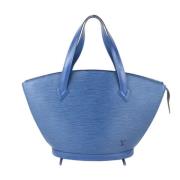 Pre-owned Leather louis-vuitton-bags Louis Vuitton Vintage , Blue , Da...