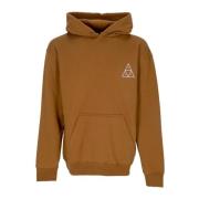 Triangle Po Hoodie Set Lange Mouw HUF , Brown , Heren