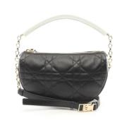 Pre-owned Leather dior-bags Dior Vintage , Black , Dames