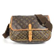 Pre-owned Canvas louis-vuitton-bags Louis Vuitton Vintage , Brown , Da...