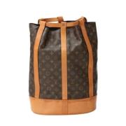 Pre-owned Canvas louis-vuitton-bags Louis Vuitton Vintage , Brown , Da...