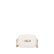 Witte leren handtas elegante accessoire Gaëlle Paris , White , Dames