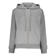 Katoenen sweatshirt met volledige rits en capuchon Kenzo , Gray , Dame...