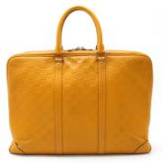 Pre-owned Leather louis-vuitton-bags Louis Vuitton Vintage , Yellow , ...