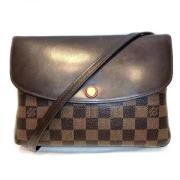 Pre-owned Canvas shoulder-bags Louis Vuitton Vintage , Brown , Dames