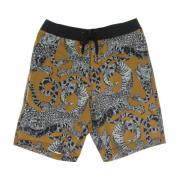 Gouden Ripstop Shorts met Trekkoord en Zakken Element , Yellow , Heren