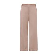 Wide Leg Broek Miya 56015 Gustav , Brown , Dames