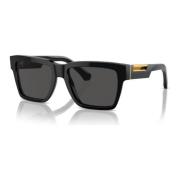 Zwart/Grijs Zonnebril DG 4465 Dolce & Gabbana , Black , Heren