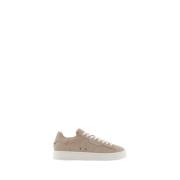 Beige Sneakers Stijlvolle Sportschoenen Armani Exchange , Beige , Here...