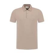 Driehoek Polo T-shirt Pure Path , Beige , Heren