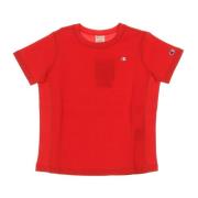 Rode Crewneck Tee voor Vrouwen Champion , Red , Dames