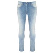 Stijlvolle Herenbroek Dondup , Blue , Heren