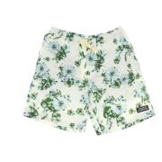 Vintage Bohemian Bloemenprint Shorts HUF , Multicolor , Heren