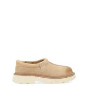 Beige Suède Lug Sabot Pantoffel UGG , Beige , Heren