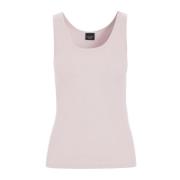 Rib Tank Top Pale Pink Bitte Kai Rand , Pink , Dames