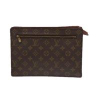 Pre-owned Canvas louis-vuitton-bags Louis Vuitton Vintage , Brown , Da...