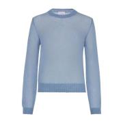 Blauwe Avion Sweater Brunello Cucinelli , Blue , Dames