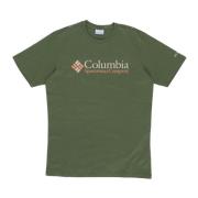 Valley Graphic Tee Pesto Heren T-shirt Columbia , Green , Heren