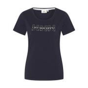 Korte Mouw Top Dalan HV Polo , Blue , Dames