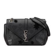 Pre-owned Leather crossbody-bags Yves Saint Laurent Vintage , Black , ...