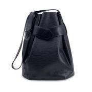 Pre-owned Leather louis-vuitton-bags Louis Vuitton Vintage , Black , D...