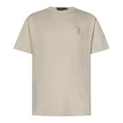 Grijze T-shirts en Polos met Big Pony Borduursel Polo Ralph Lauren , G...