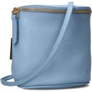 Blauwe Marianneke Leren Crossbody Tas Fred De La Bretoniere , Blue , D...