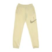 Sportkleding Fleece Trainingspak Broek voor Vrouwen Nike , Green , Dam...