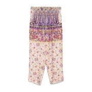 Bloemenprint Lila Broek Pierre-Louis Mascia , Multicolor , Dames