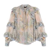 Zijden overhemd Etro , Multicolor , Dames